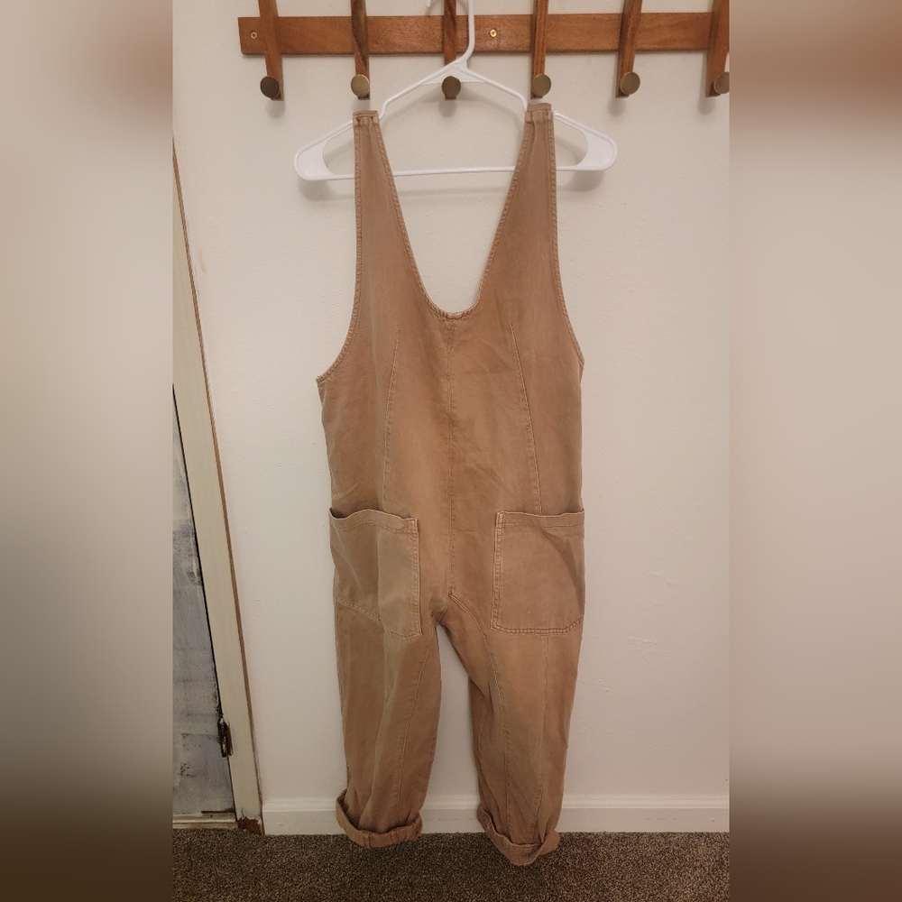 Free People We Thw Free High Roller Overalls